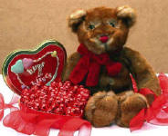 Hugs & Kisses Valentine Bear