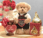 "Be Mine" Fuzzy Valentine Bear